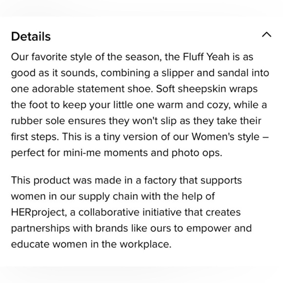 UGG Infant Fluff Yeah Furry Fuzzy Sandals 0/1 XS 0-6 months Black $55 Baby Sized - Picture 11 of 12